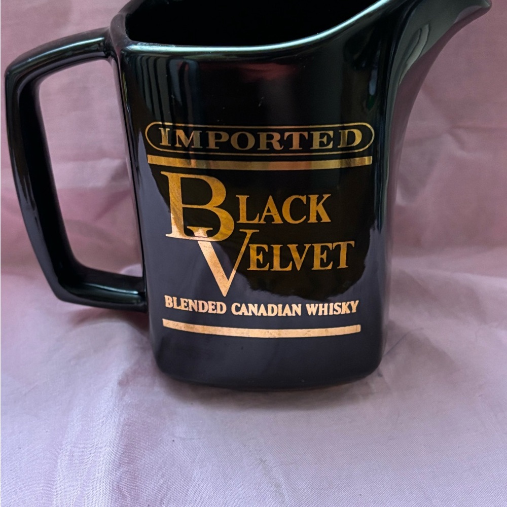 Imported Whisky Pitcher - Black